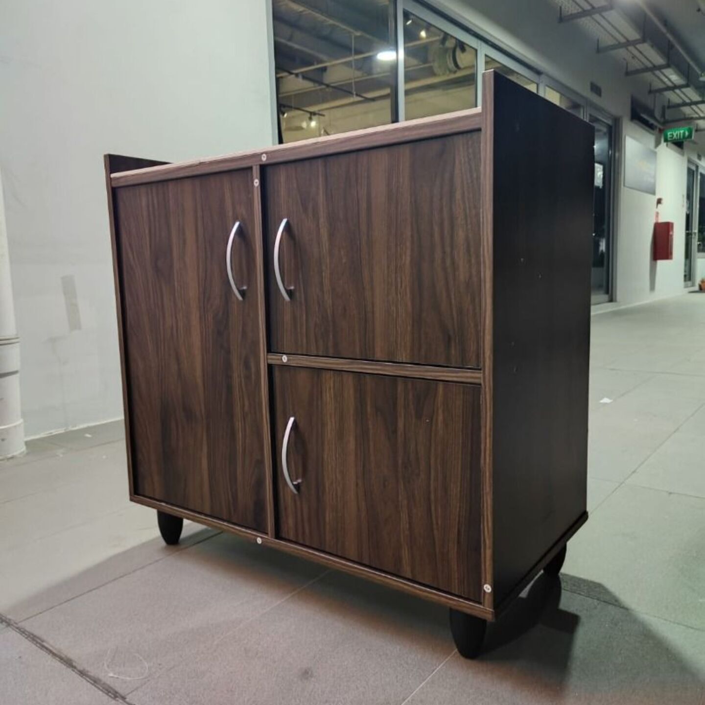 ADESANYA Kitchen Cabinet in WALNUT