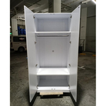 ALEHO KIDDO 2 Door Wardrobe in WHITE & BLUE