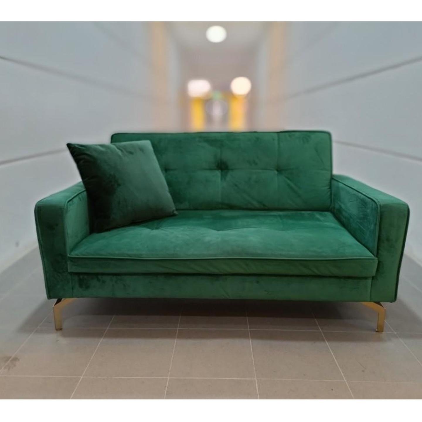 NOBA 2 Seater Sofa in EMERALD GREEN VELVET