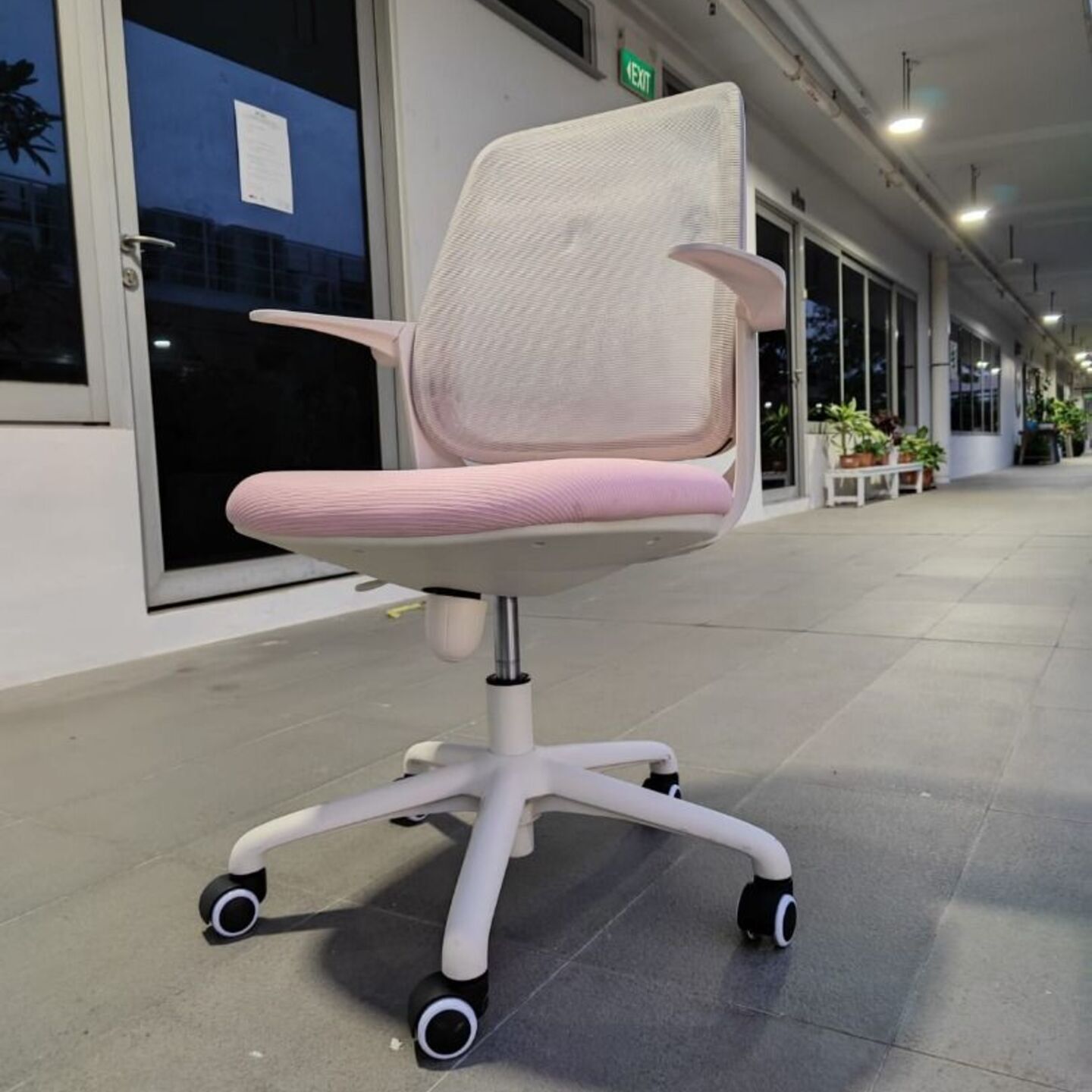 EADBALD Office Chair in PINK