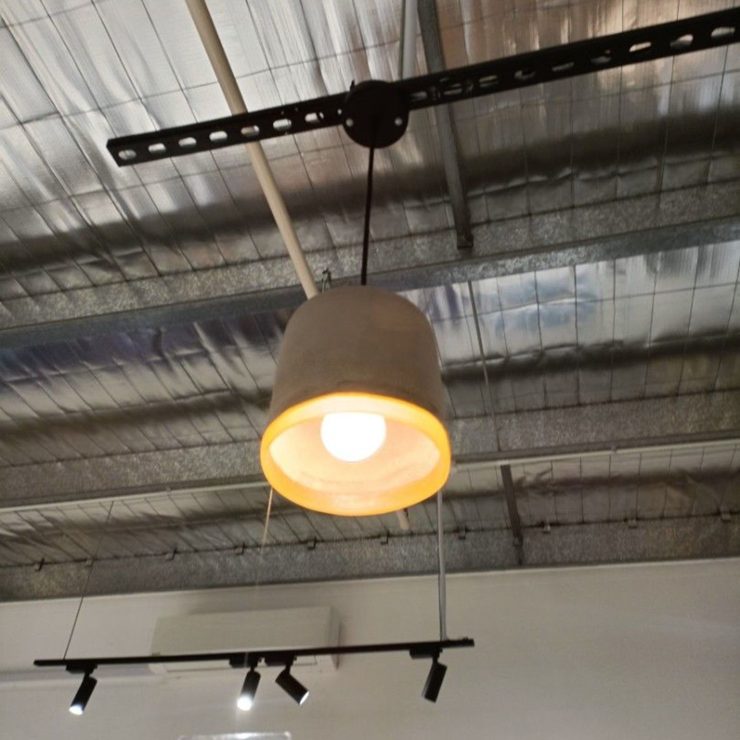 HONNA Hanging Pendant Lamp in BROWN