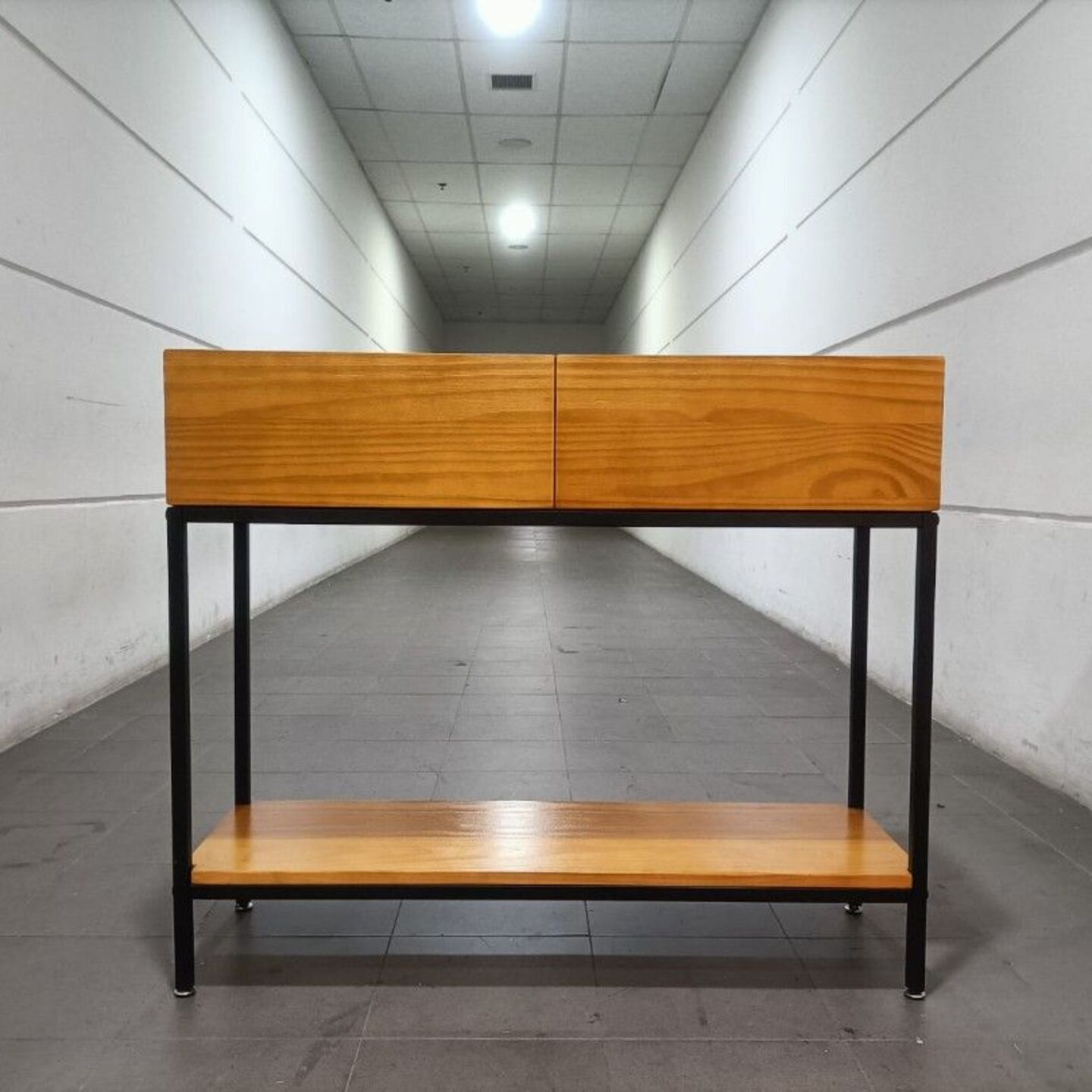 BROGDON Solid Wood Hallway Console Table