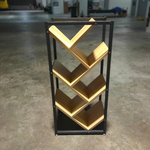 MONDEO INDUSTRI Series Solid Wood Bookshelf