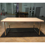 TURISMO White Lacquer Dining Table