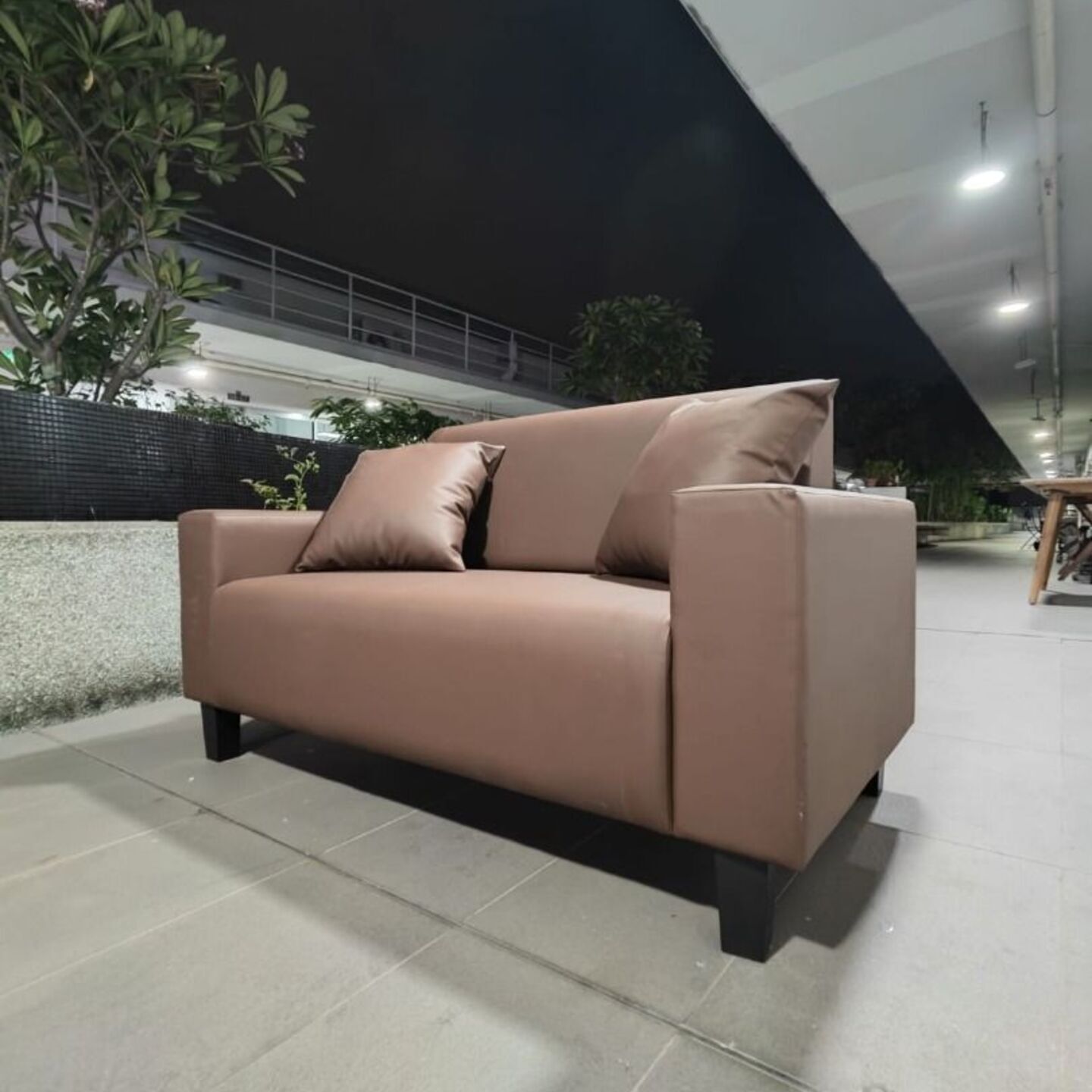 VALLETA 2 Seater Sofa in Faux Leather