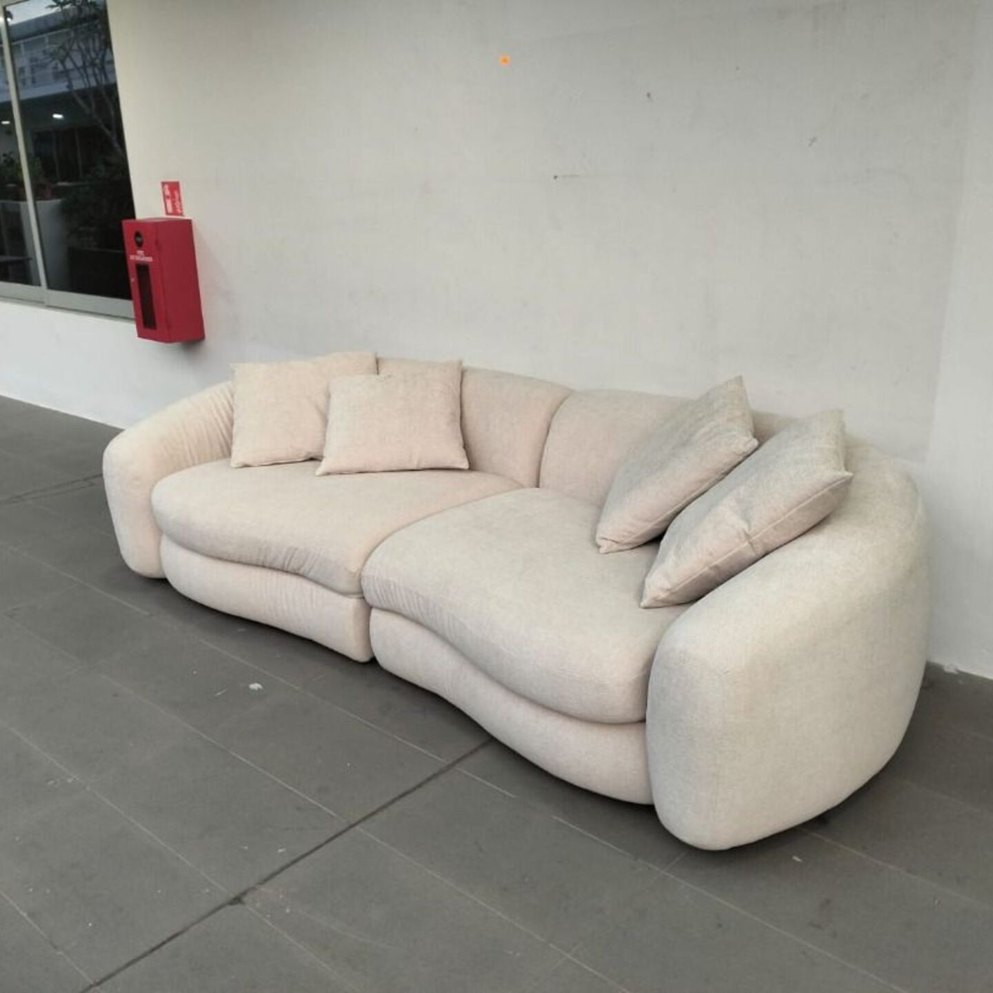 GLOUCESTER Performance Fabric 3 Seater Sofa