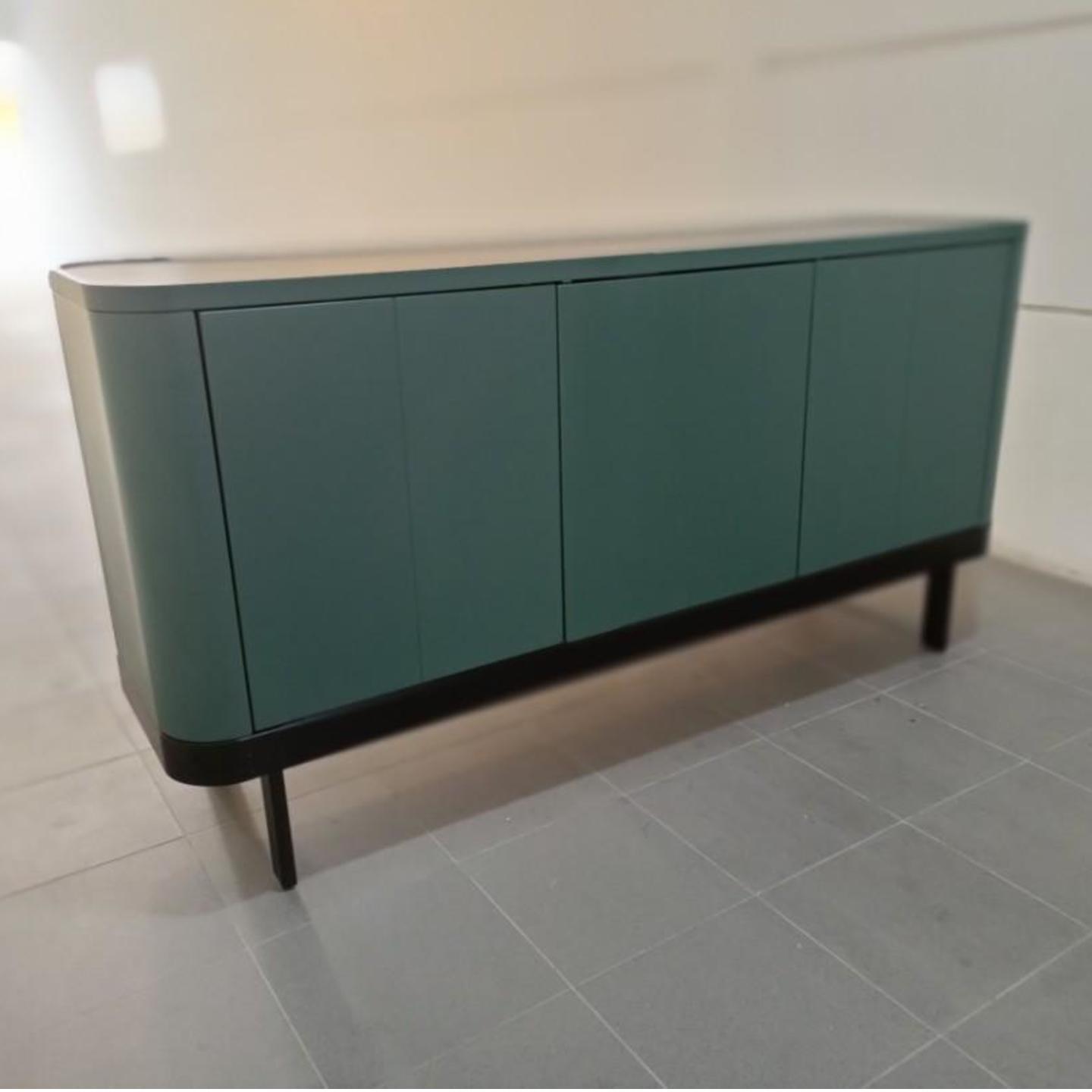 SOOYUN Sideboard in MATTE GREEN with Spanish Ceramic Top