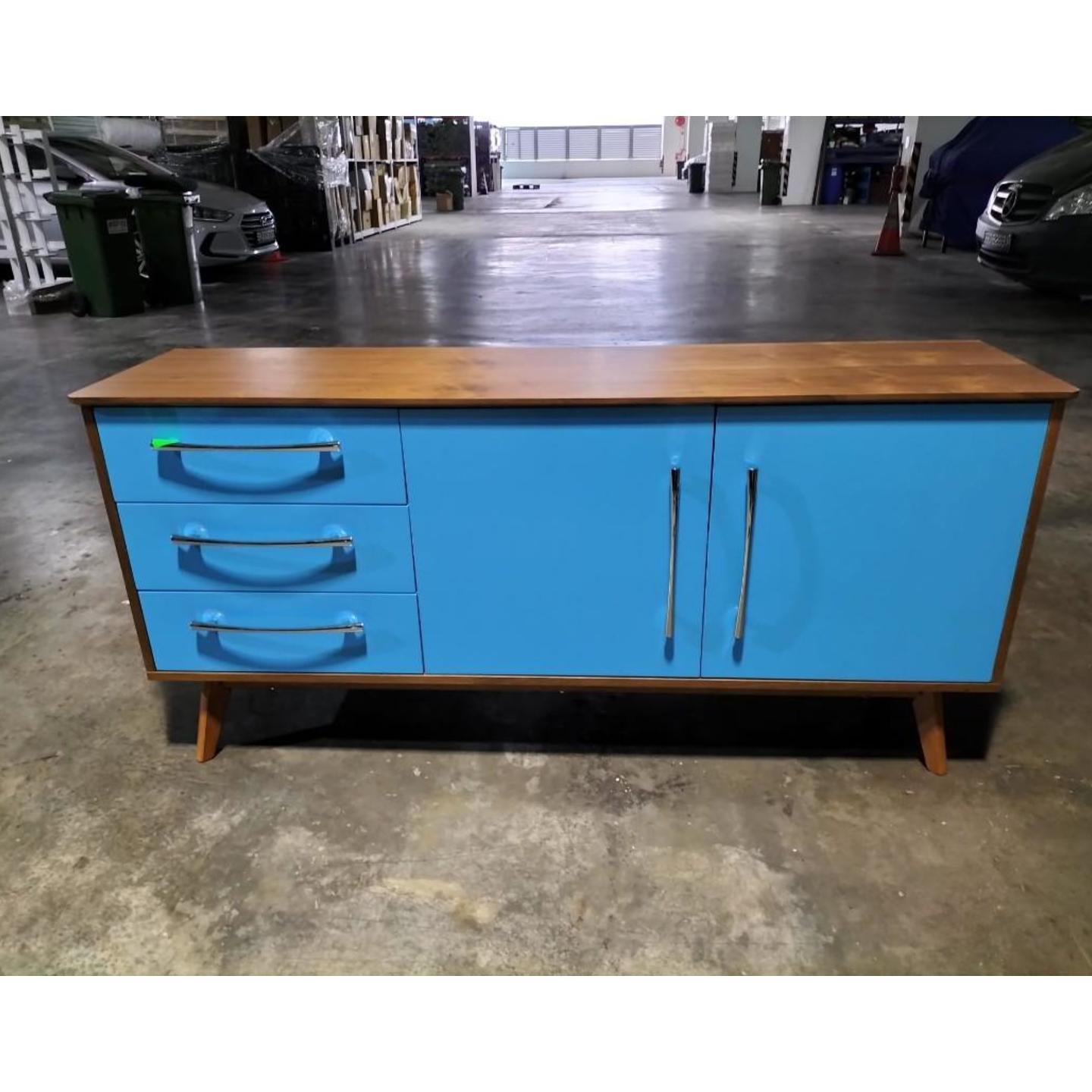 MONROE Blue Side Cabinet