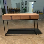 KRONICAL SCANDI Minimalist Hallway Console Table