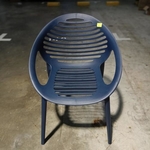 VENTZ Armchair in BLUE
