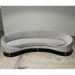 MONDRAKE 4 Seater Sofa in GREY VELVET