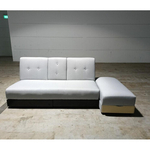 MIKO Storage Sofa Bed in LIGHT GREY FABRIC
