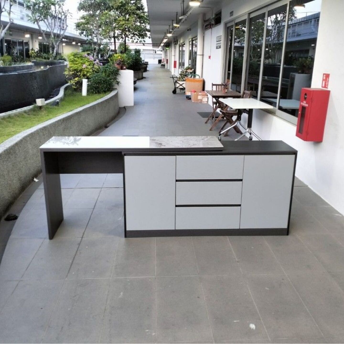 SINATRA Study Desk with Storage