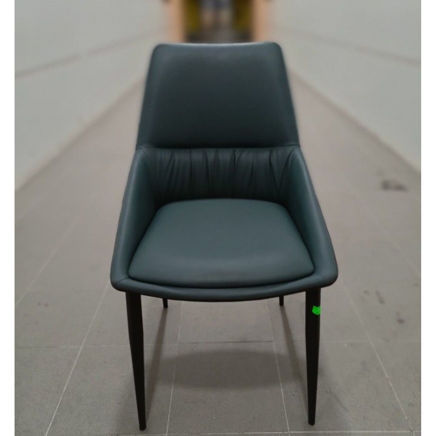 FIRE SALE - MIAMI Chair in JAZZ BLUE PU (ONE ONLY)