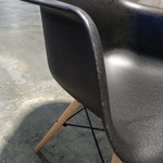 RAYS Eames Replica Armchair in BLACK
