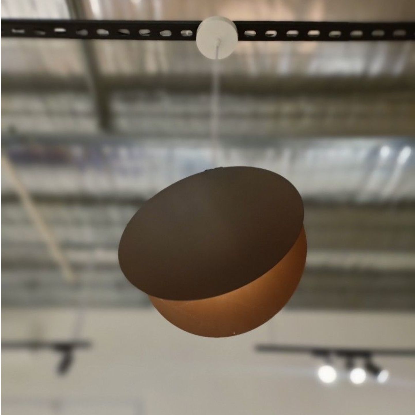 KLAPS Hanging Pendant Lamp in BROWN