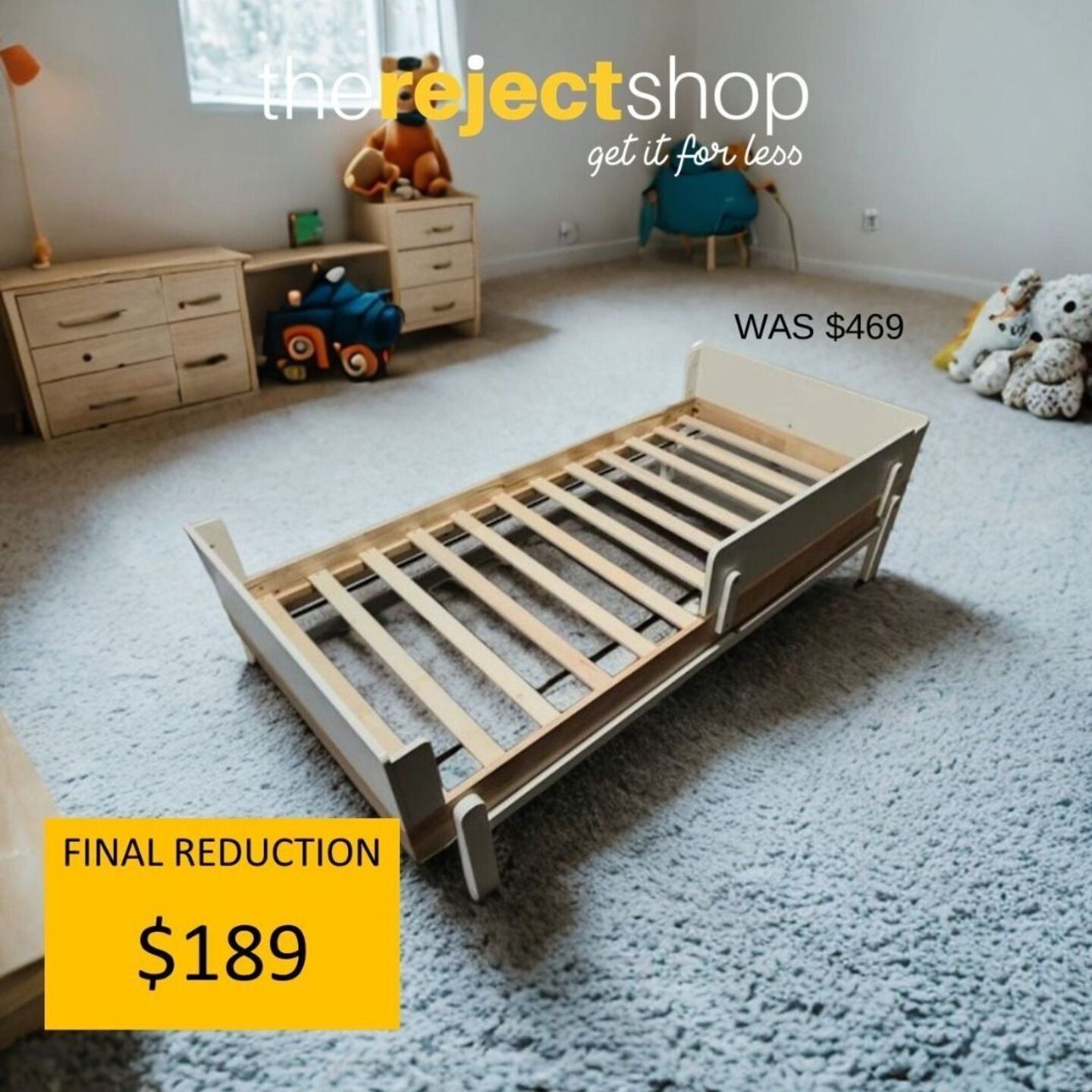 SPALLETTI Kids Single Size Bedframe