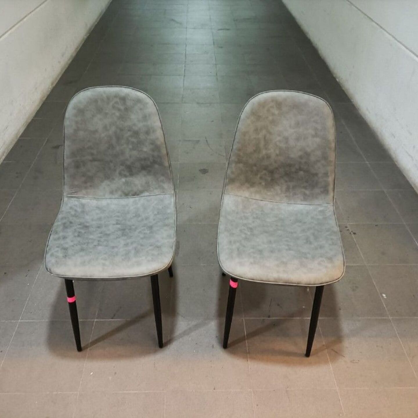 TWAROCK Dining Chairs in GREY (Set of 2)