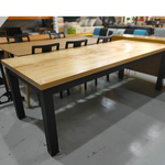 VASIL SCANDI INDUSTRI Series Solid Wood Dining Table