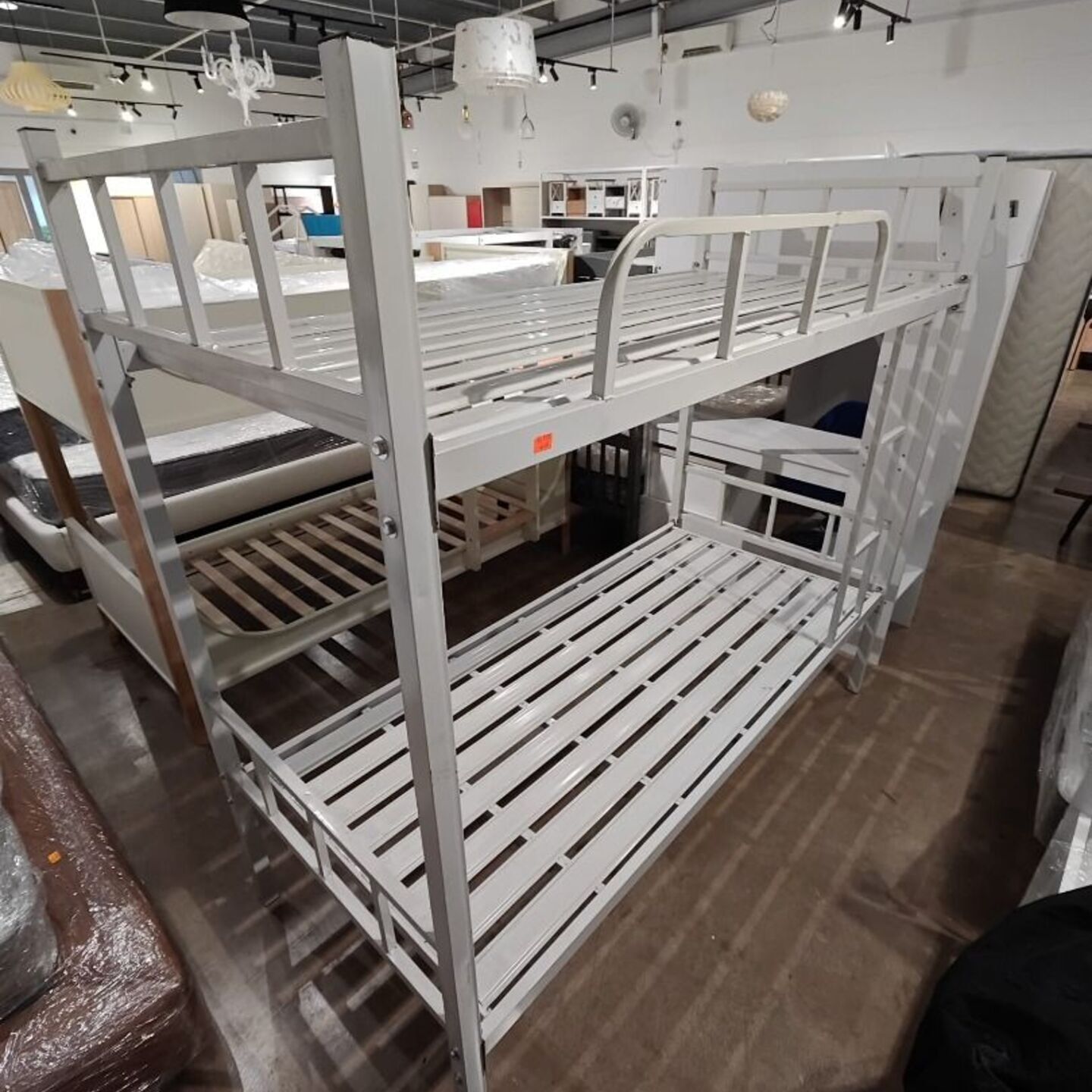 REEVES Budget Single Metal Bunk Bed