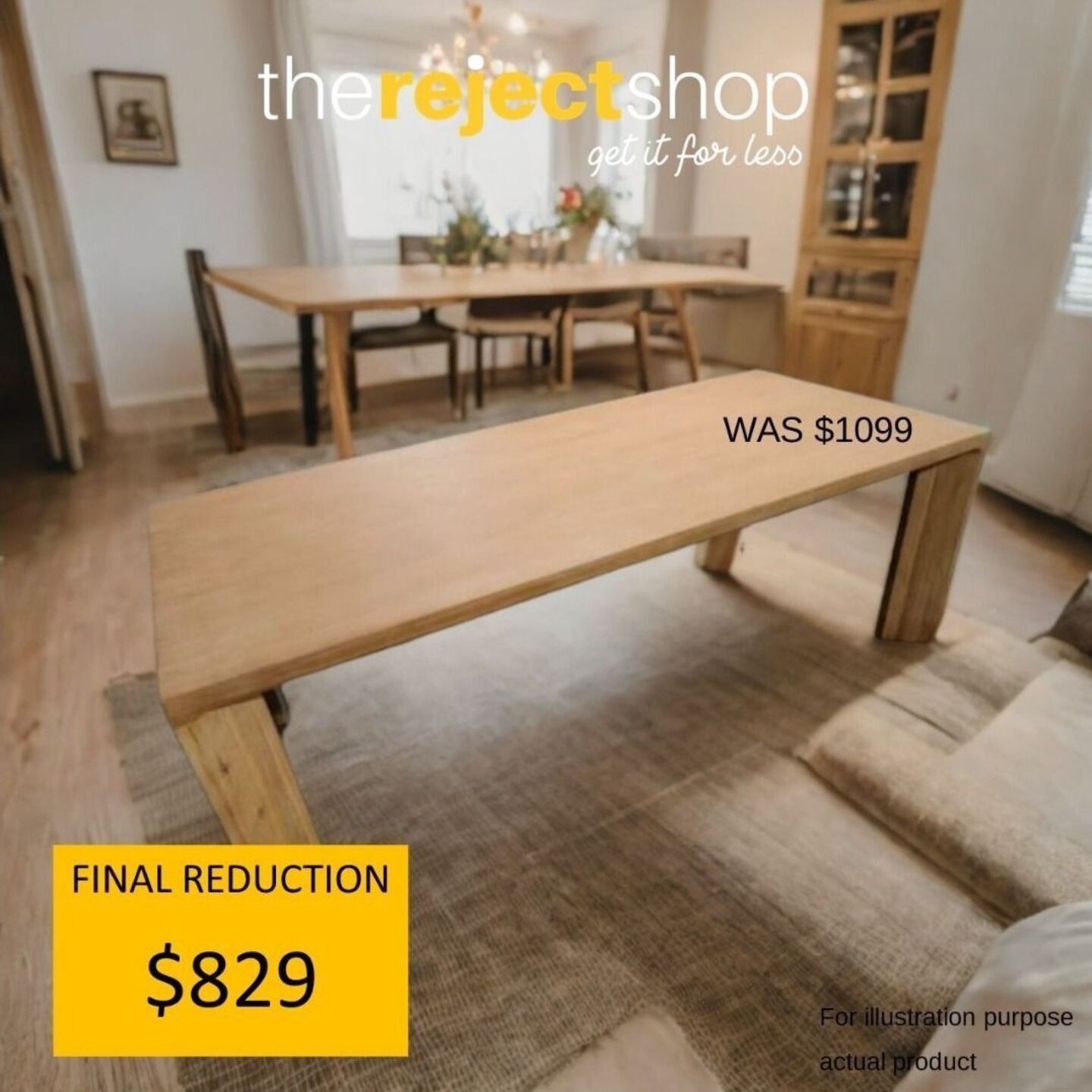 CONCERTO Dining Table 220cm