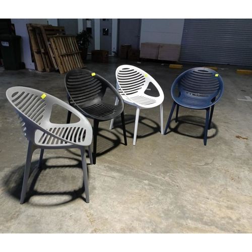 4 x VENTZ Amrchairs in ASSORTED COLORS
