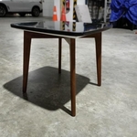 PEONY Square Black Marble Coffee Table