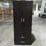LEFAL II 2 DR Wardrobe in WALNUT