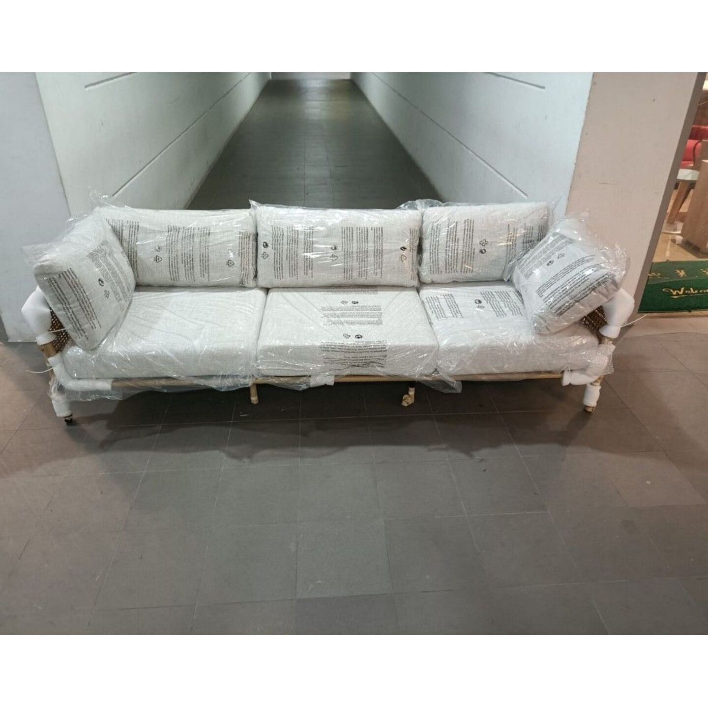 DEATON OUTDOOR 3 Seater Sofa