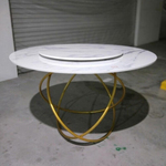 STARA Contemporary Round Marble with Lazy Suzie