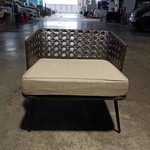 LORALE Wicker Patio Chair