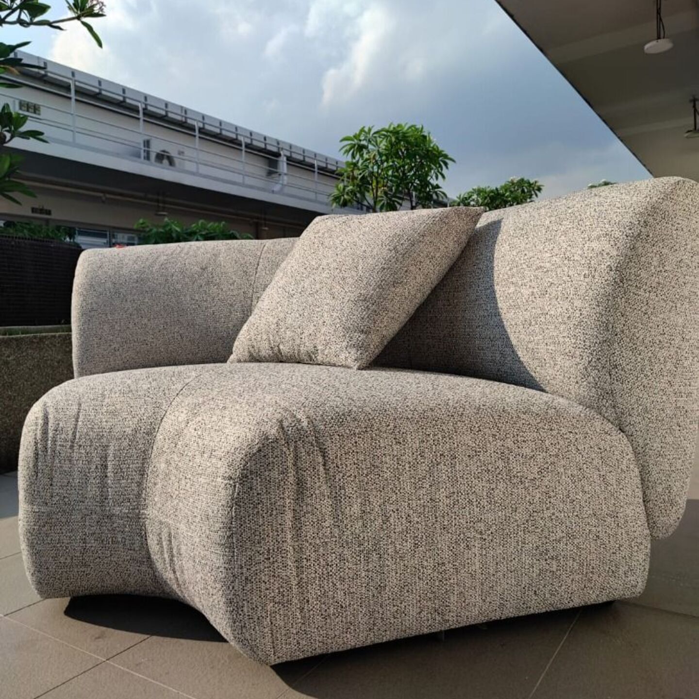BARKLEY Sofa in GREY Fabric