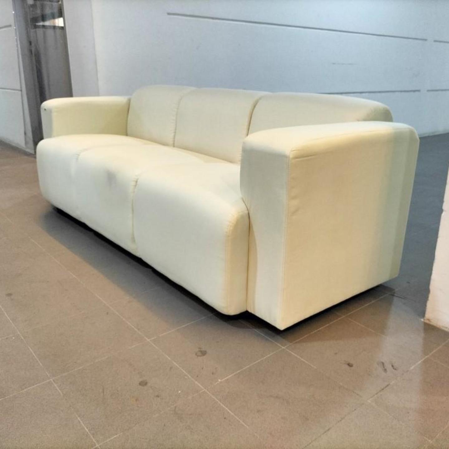 KELLER 3 Seater Sofa in CREAM WHITE