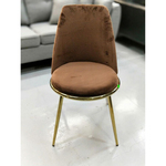 LORENZA Chair with GOLD FRAME