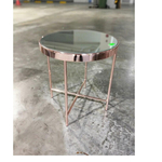 PANINI Rose Gold Side Table