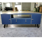 VALKENY Modern TV Console in ROYAL BLUE