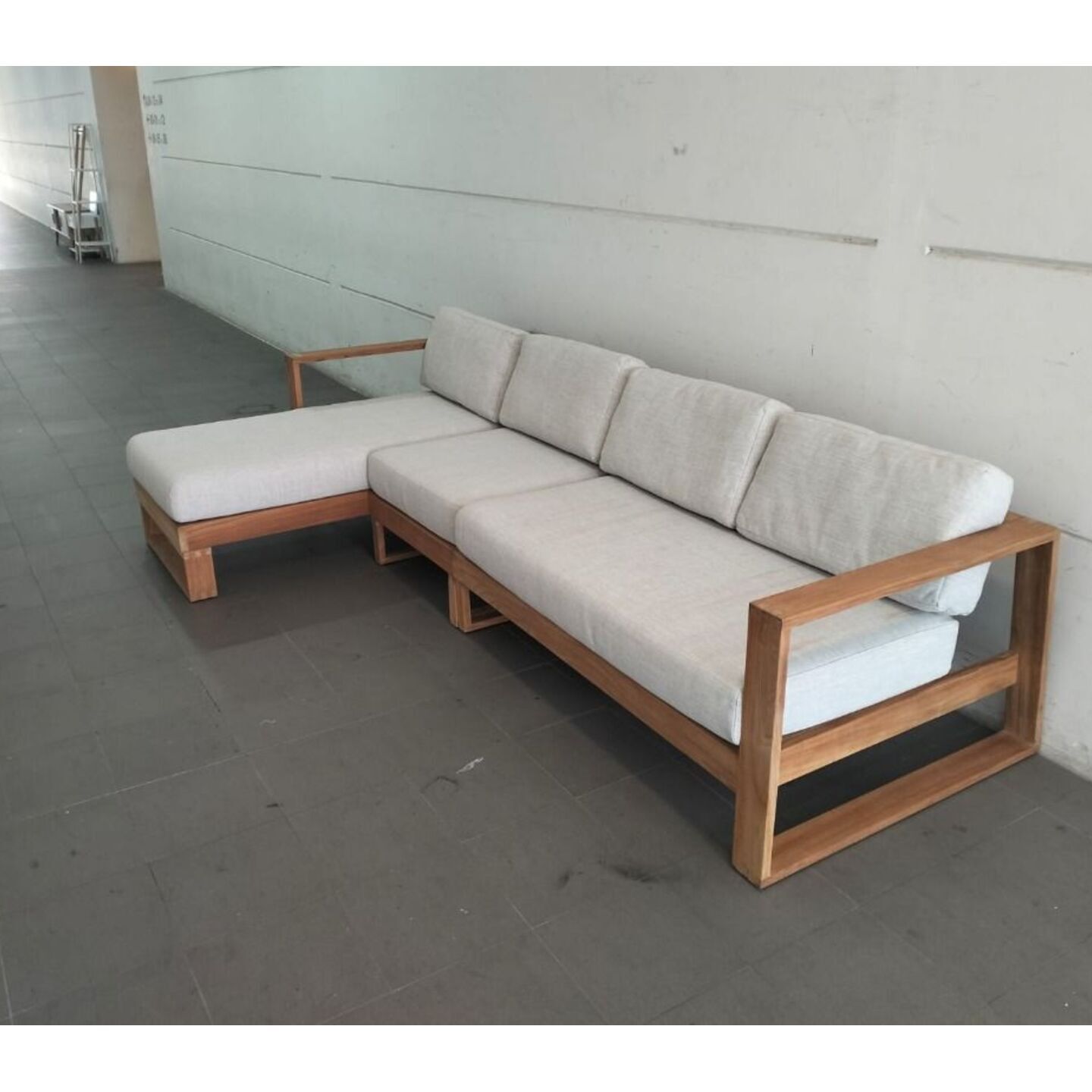 JANEIRO Outdoor Teak Sofa