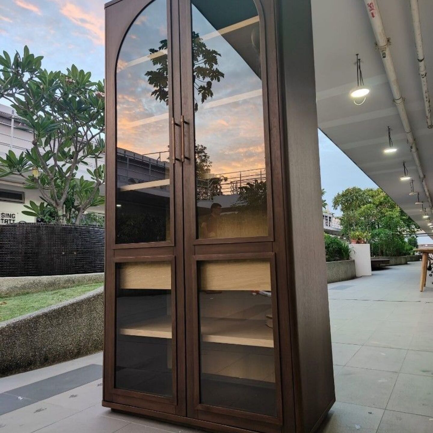 ARCEDIUM Tall Display Cabinet
