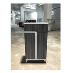 VALDAMIR I Shoe Cabinet in ASH GREY & WHITE