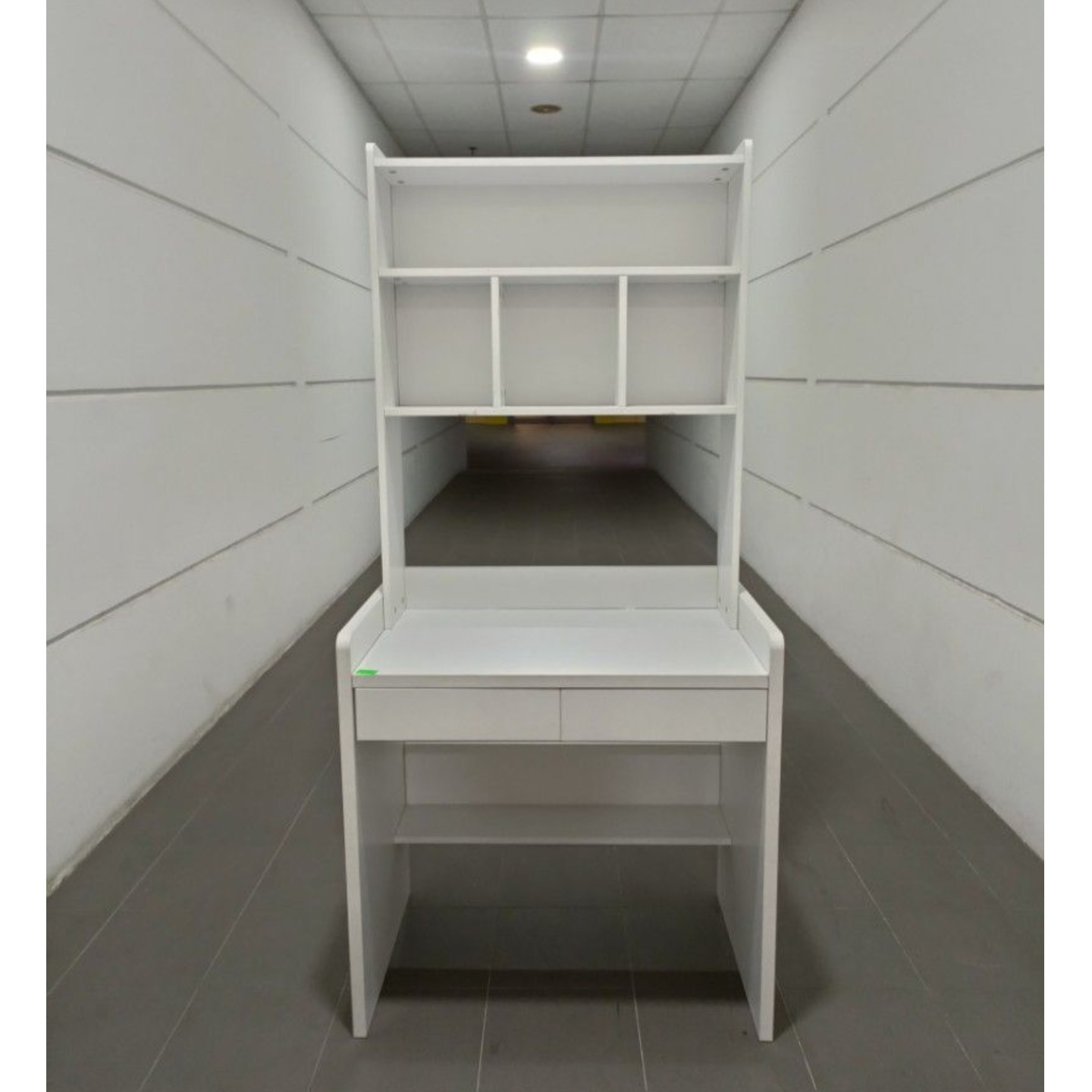 ANALIA Study Desk with Storage WHITE