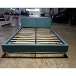 SANAFA Queen Bed Frame in TEAL GREEN