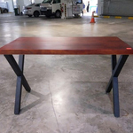 FIRESTONE Modern Industrial Solid Wood Study Desk