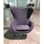 PROMETHEUS Designer Replica Egg Chair in CHARCOAL GREY