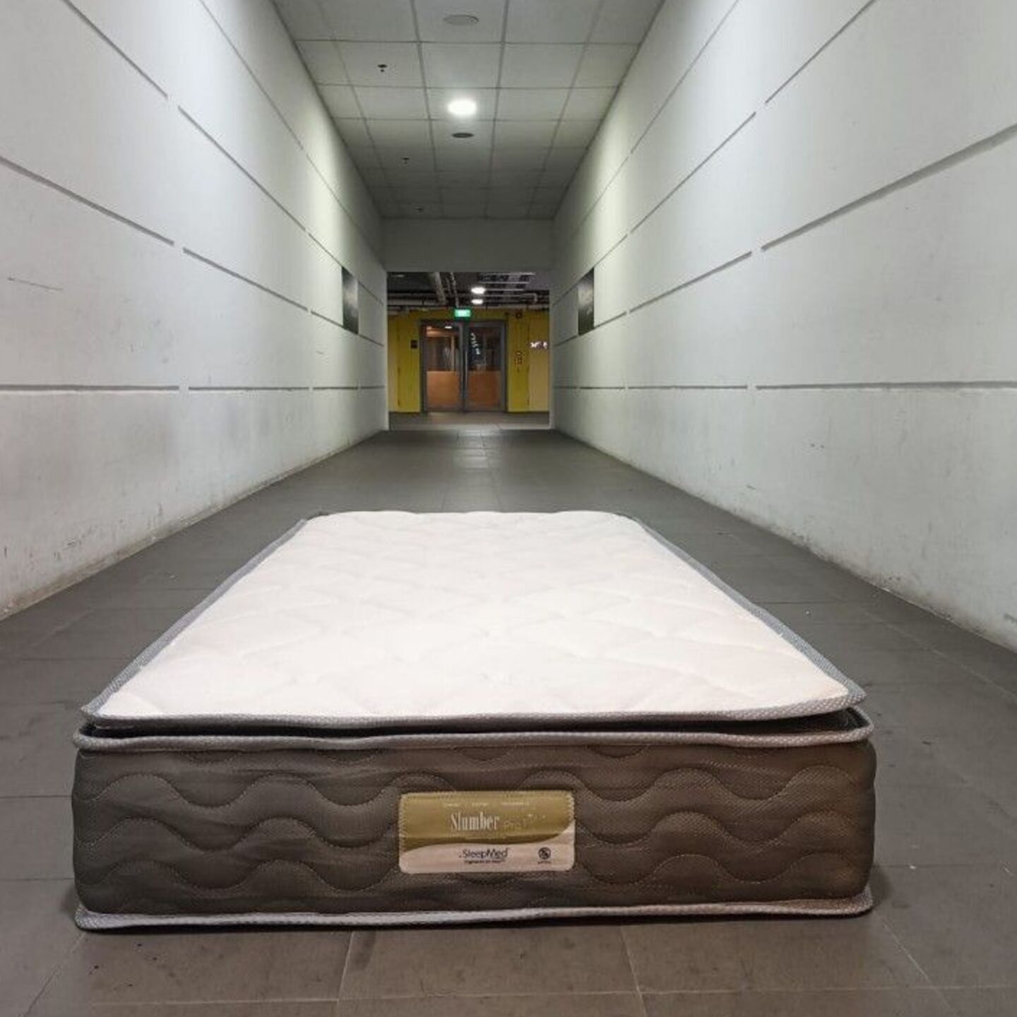 SLEEPMED Single Size Hotel Pocketed Spring Mattress with Pillow Top - SLUMBER PRO
