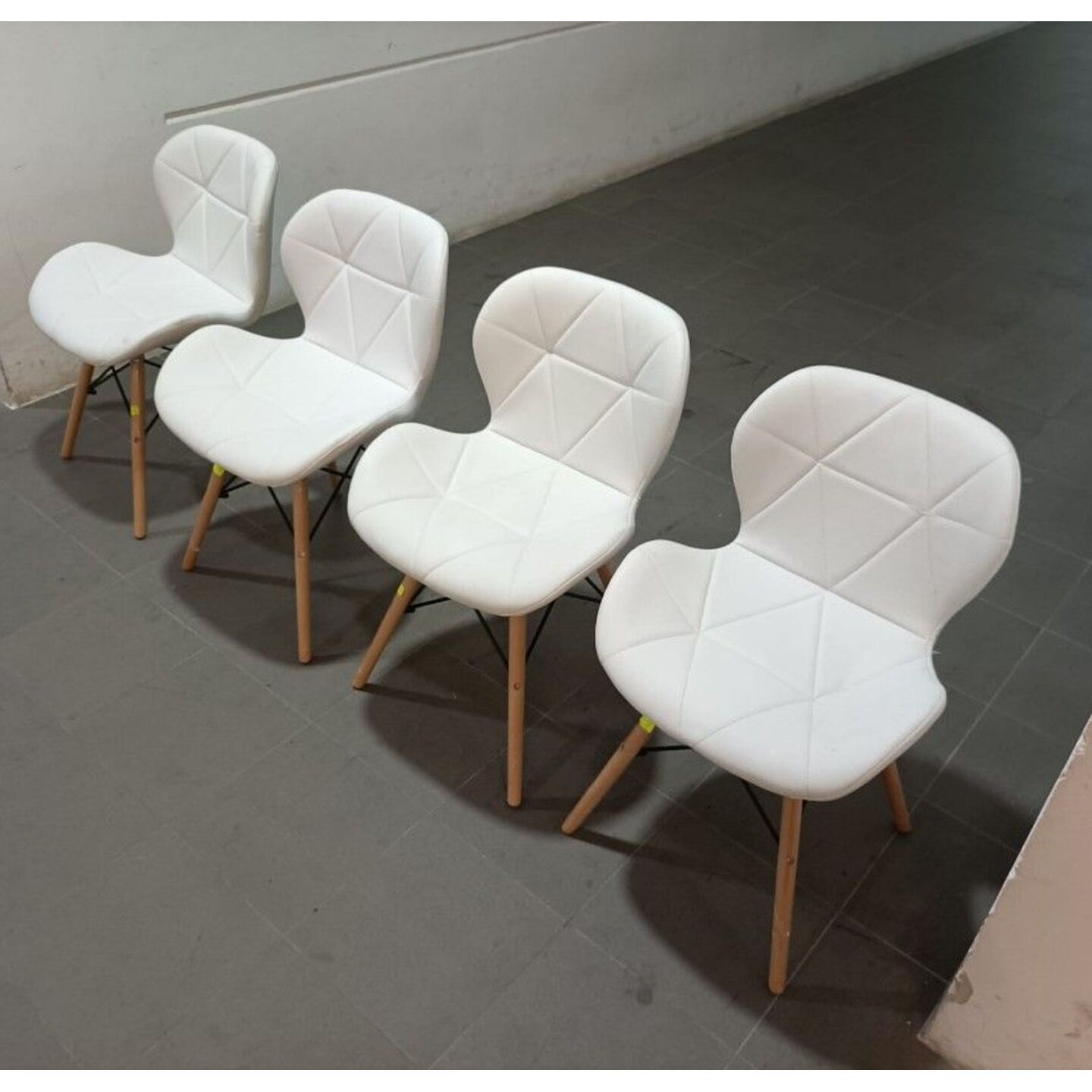 4 x KYOCHI Chairs in WHITE
