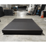 GAIA Queen Size Bedframe in BROWN PU