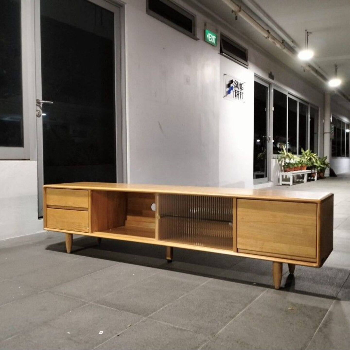 NARUTO Solid Ashwood TV Console 1.8M
