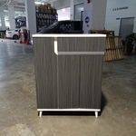 VALDAMIR Shoe Cabinet in ASH & WHITE