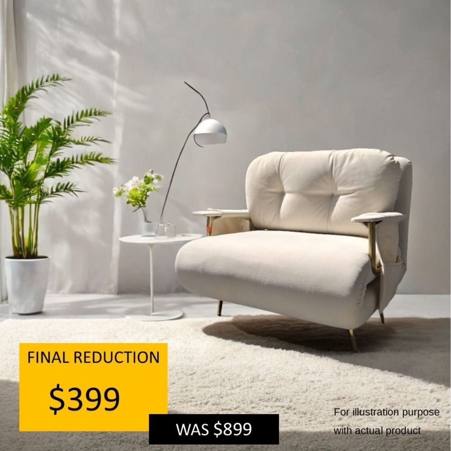 NEVERA Foldable Sofa Bed