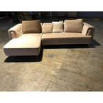 DENERRY L-Shaped Sofa with Rest Section on RIGHT when seated